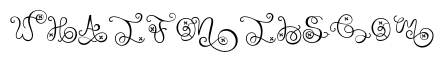 Monogram handwriting 10 Regular