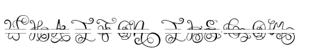 Monogram handwriting 12 Regular