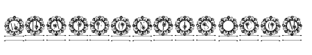 Flower Mandala Monogram Line