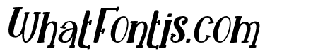The Witchers long italic Regular