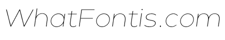 HolgadaThinItalic