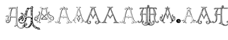 Victorian Alphabets A Regular