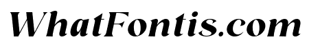 Regis Bold Italic