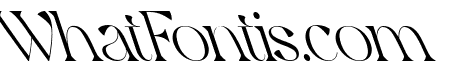 Qaitan Serif Font Reverse Itali