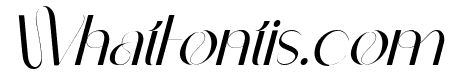 celattin font Italic