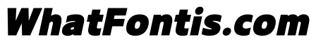 210 Supersize Black 3D Italic