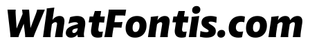 Highgate XBold Italic