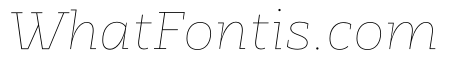Rothwood Hairline Italic