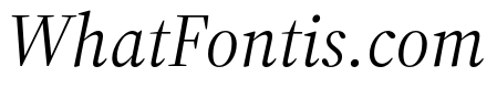 Source Serif 4 Display Italic