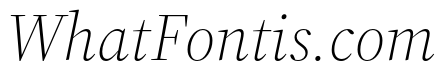 Source Serif 4 Display Light Italic