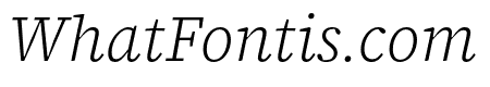 Source Serif 4 Caption Light Italic