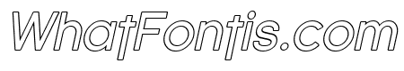 Florencesans Outline Italic