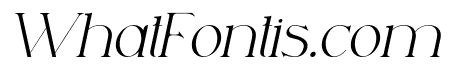 Lovers in London Serif - Italic