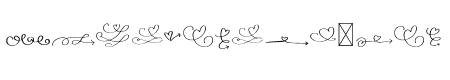 DingbatsLoveSwirlRegular