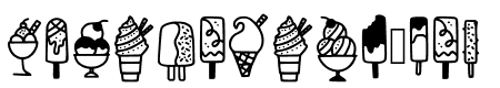 Ice Creamy Illustration Regular