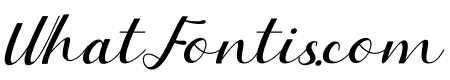 font jadi Italic