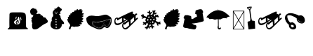 Frosty Snowman Silhouette