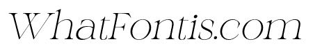 SerifFlowers-Italic