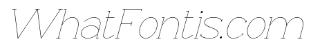 Progue-HairlineItalic