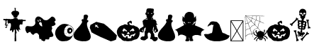 Scary Halloween Silhouette