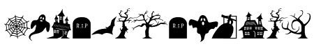 Fontype Hallowen Dingbat