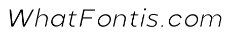Colasta Thin Italic