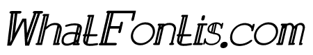 Romans Line Italic