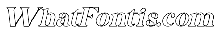 Qandile Outline Italic