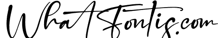 Handscript Signature Italic