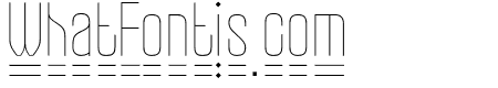 CONICALCONDENSEDThinUnderline