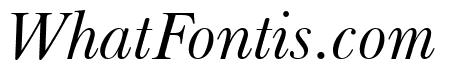 Baskerville Italic BT