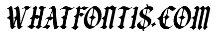 The Crookus Italic