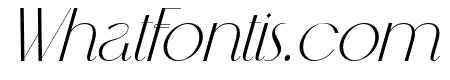 MCLASSIC FONT Italic